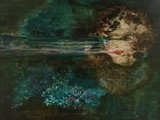 Katse pakenee 2017 öljy 80cm x 80cm